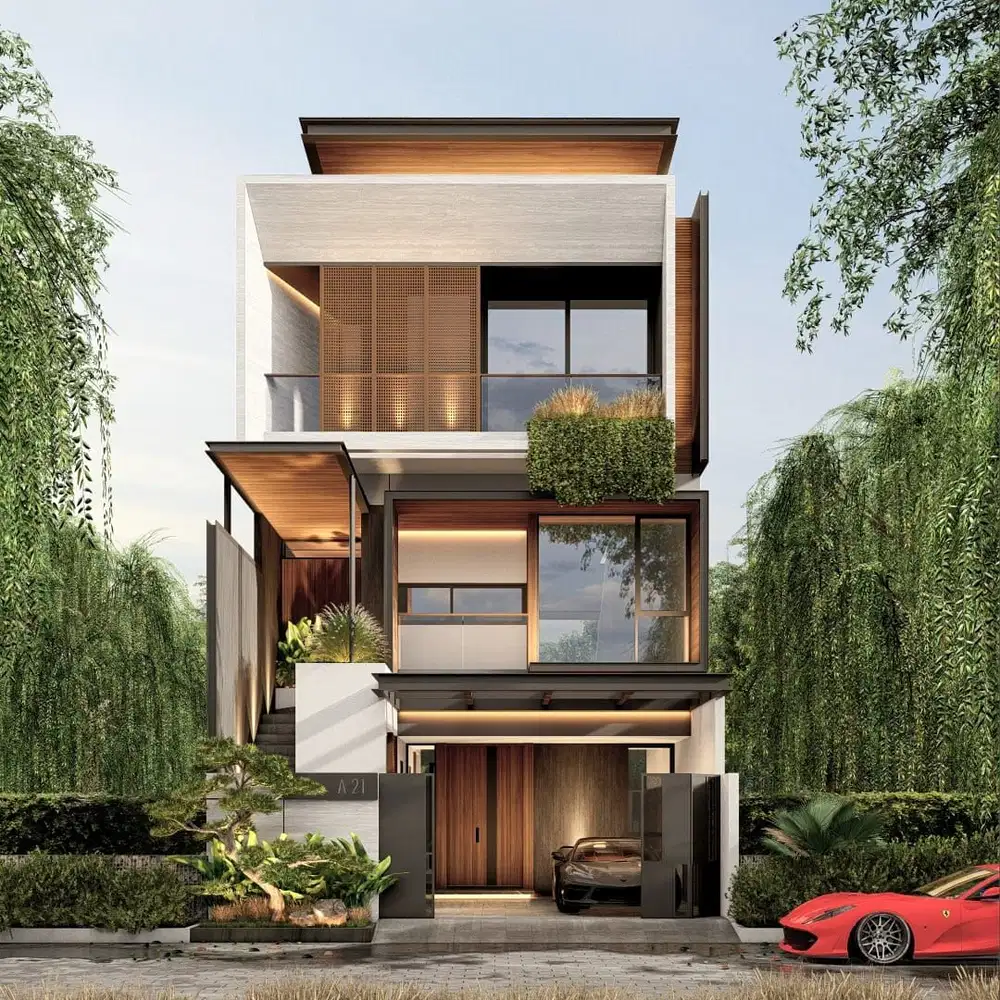 DIJUAL RUMAH BARU MINIMALIS 3 LANTAI HARGA TERMURAH DI CITRA GARDEN 5