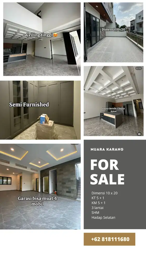Dijual Rumah Muara Karang CAKEPP BANGET ASLI LAGI BANYAK YG LIAT