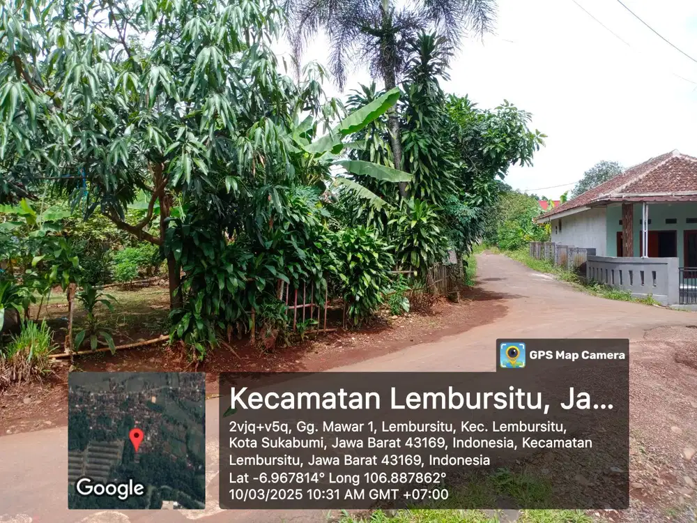 Dijual Tanah 2.537 m² Lembursitu - Akses Mudah dan Prospektif