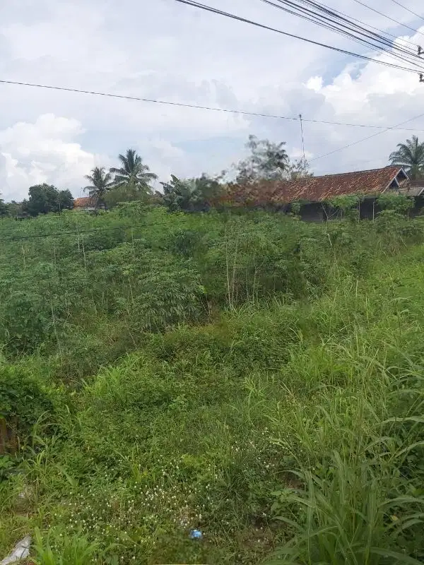 Jual Kavling Siang Bangun Pinggir Jalan  Utk  Bangunan Komersial