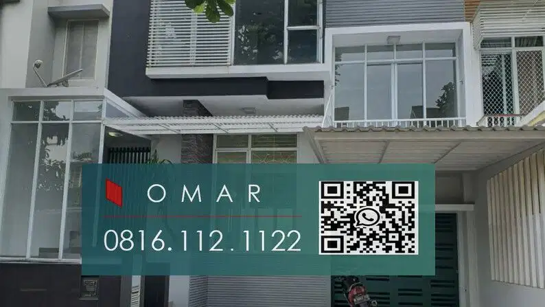 Rumah Luas 200 m di Kebayoran Residence Bintaro harga 5 M nego.