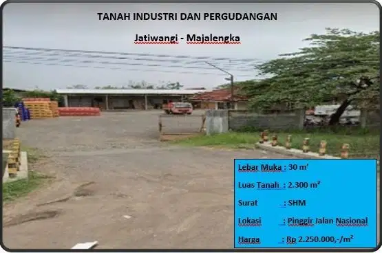 tanah industri Dan pergudangan