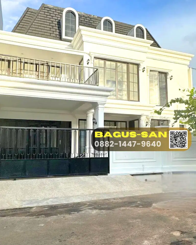 Jual Rumah Mewah American Classic Ada Swimming Pool Bintaro Sektor 9