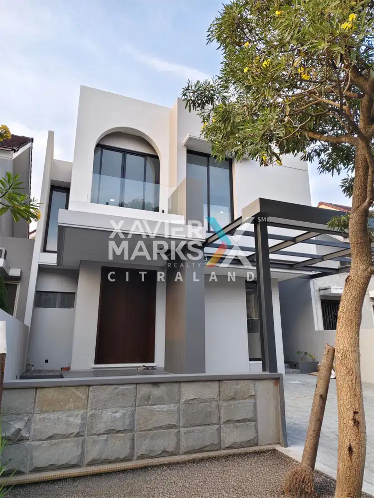 Rumah 2 Lantai Citraland Woodland – Desain Modern, Ada Office Room