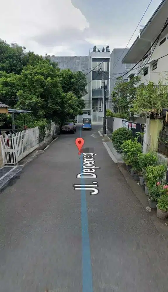 Dijual murah Rumah Tua hitung tanah Kebayoran Baru Gandaria Jaksel