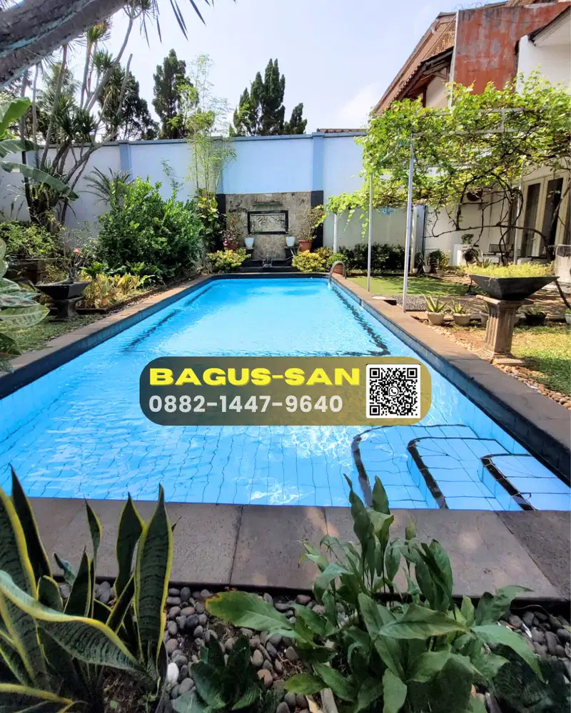Dijual Rumah Mewah Asri Ada Swimming  Pool  Di Cikini Sektor 7 Bintaro