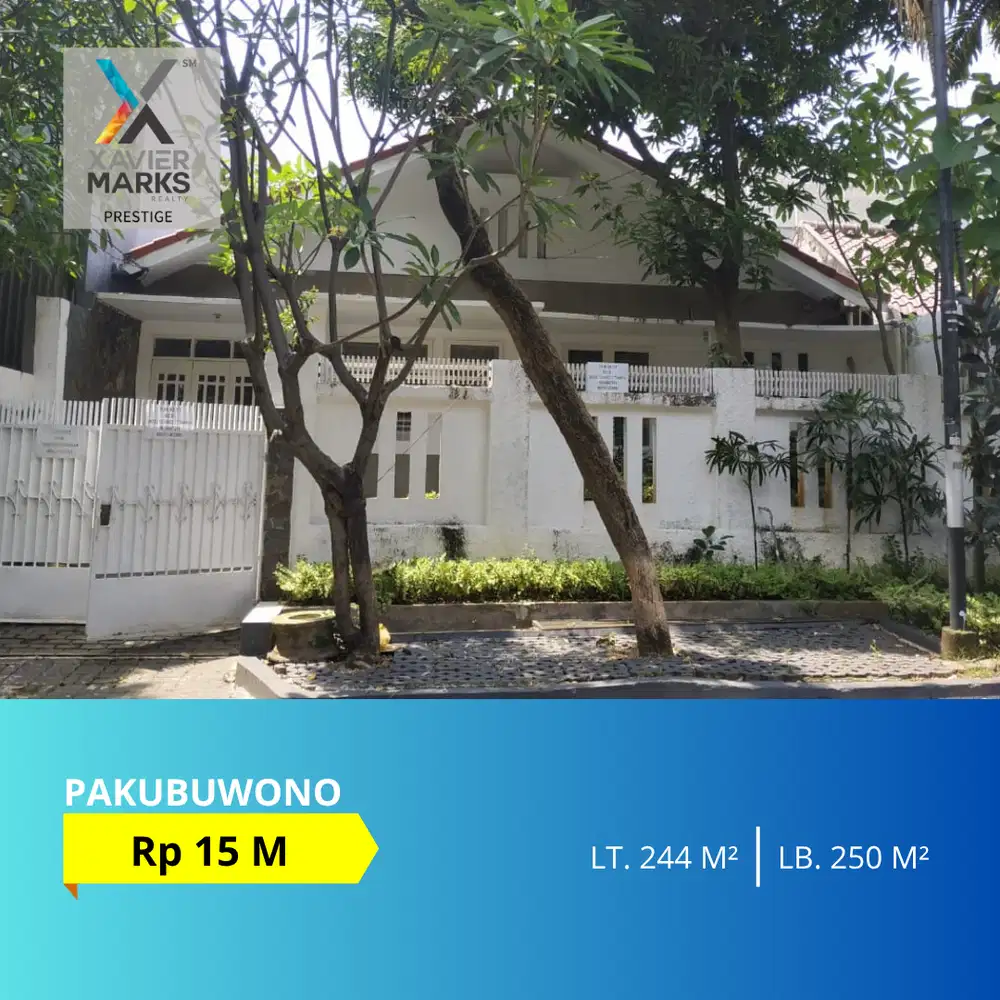 DIJUAL RUMAH AREA PAKUBUWONO KEBAYORAN BARU JAKARTA SELATAN