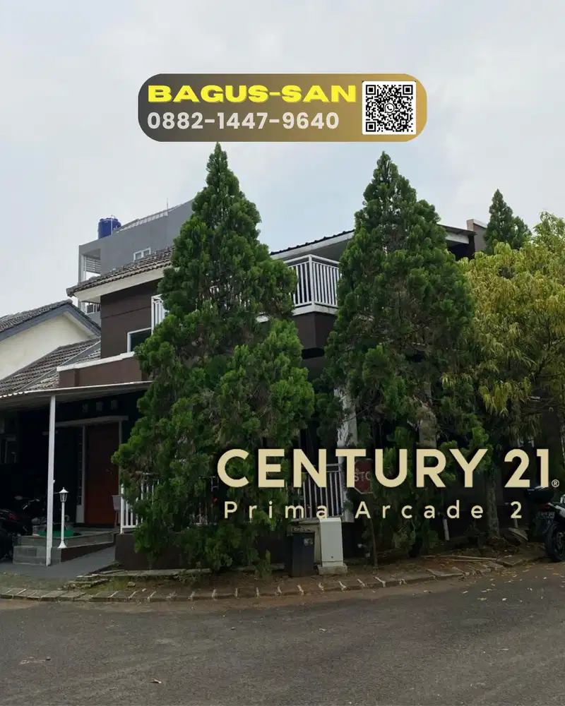 Dijual Rumah Hook 1,5 LT Siap Huni Dekat Pintu Tol Parigi Bintaro