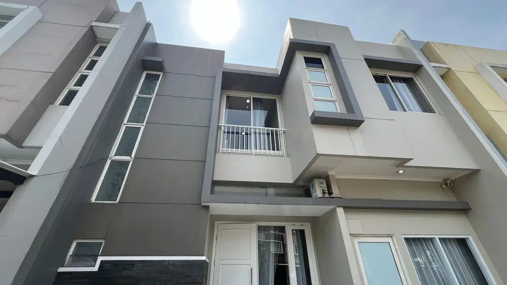 Dijual Cepat Rumah Semi Furnish Cluster Canary The Spring Gading Serpo
