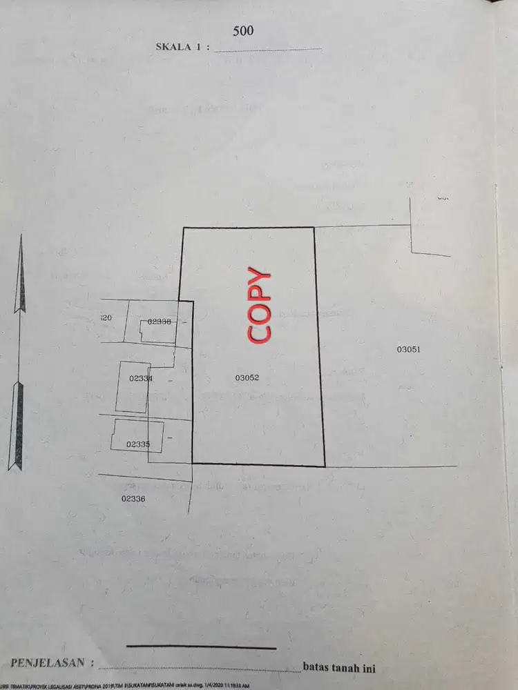 Dijual Tanah Cisoka Balaraja Tangerang
