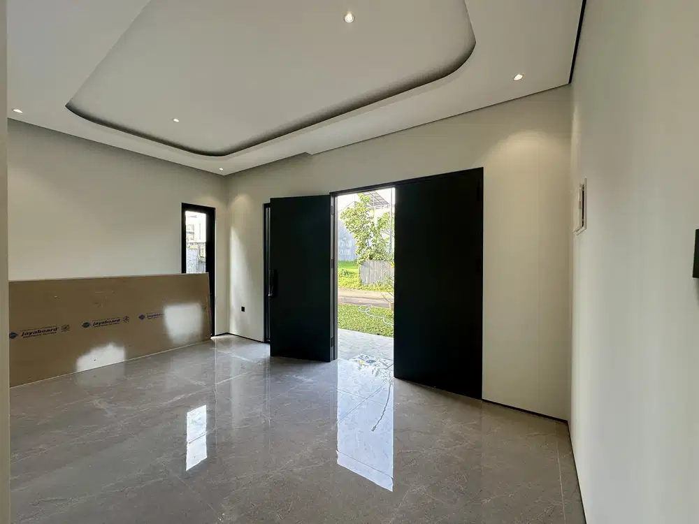 Rumah baru bagunan mandiri Tanah 208 The icon bsd