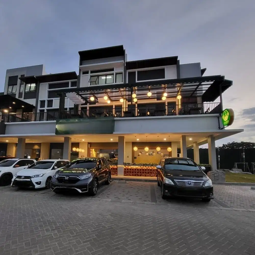 full renov 3 lantai Gandeng 2 Ruko Melody Gading Serpong