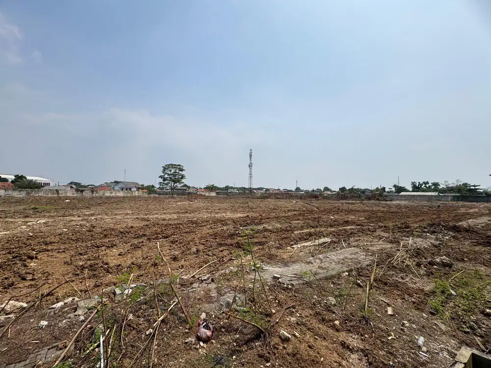 DIJUAL Lahan Industri Pinggir Jalan di Lemah Abang, Cikarang