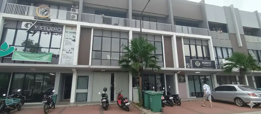 RUKO CENDANA PARC KARAWACI SUDAH PASANG ROLLING DOOR