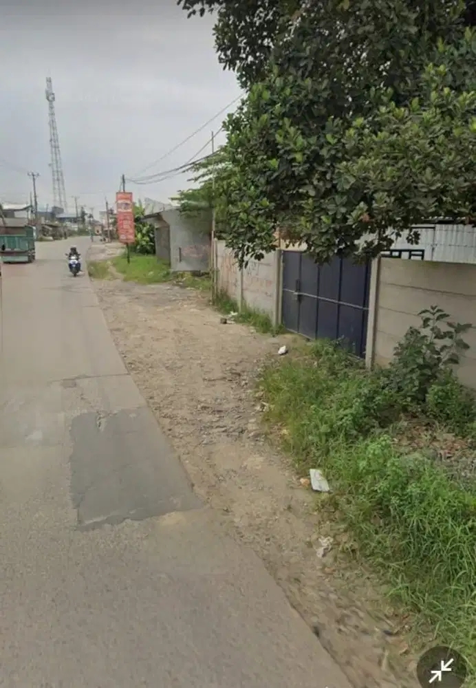 TANAH KOMERSIAL Cisauk Jl. Raya Kadusirung Akses kontainer dekat Tol