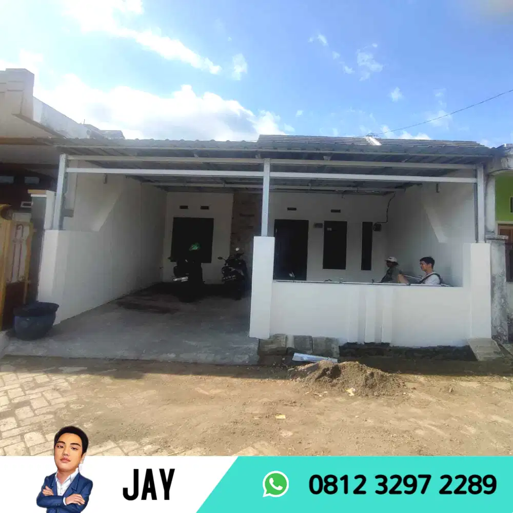 DIJUAL RUMAH MURAH SIAP HUNI DEKAT SECABA JEMBER