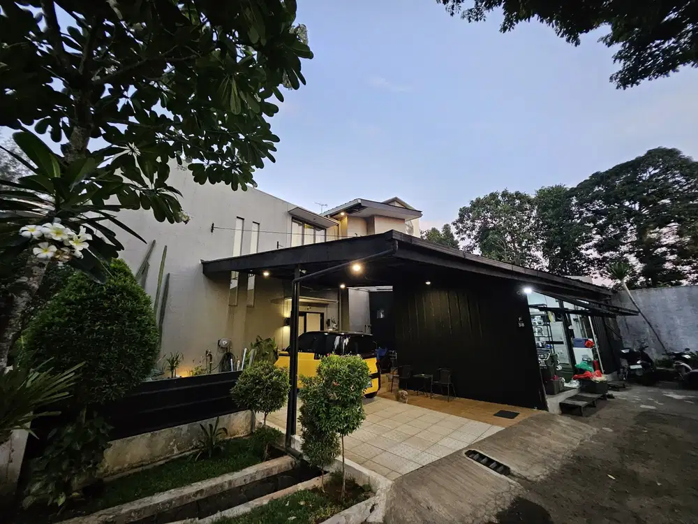 Rumah hook kuldesak di Bintaro Cluster asri nyaman  luas 188