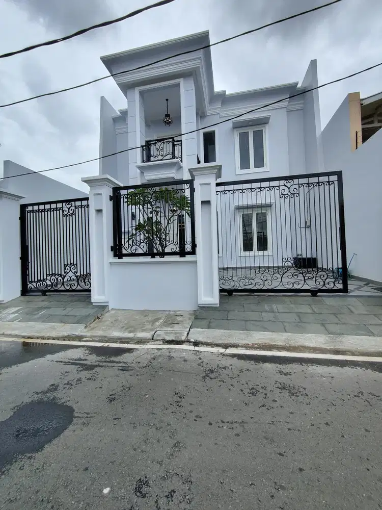 DIJUAL RUMAH BARU LUXURY 2 LANTAI DALAM KOMPLEK ABADI DUREN SAWIT