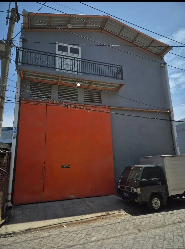 Disewakan gudang baru area Kedinding surabaya