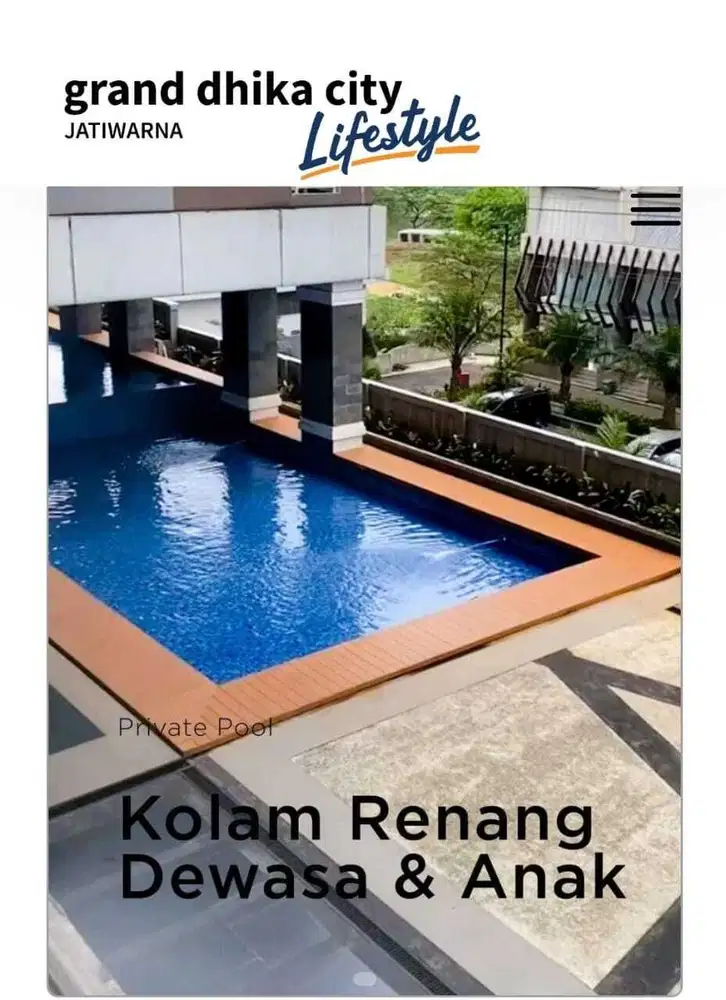 Disewakan Apartemen Studio di Grand Dhika Jatiwarna