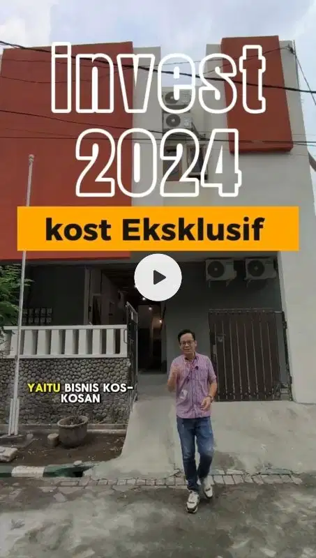 Rumah Kost Ketintang 15 Kamar AC,Kamar Mandi dalam,gross 30 juta/bulan