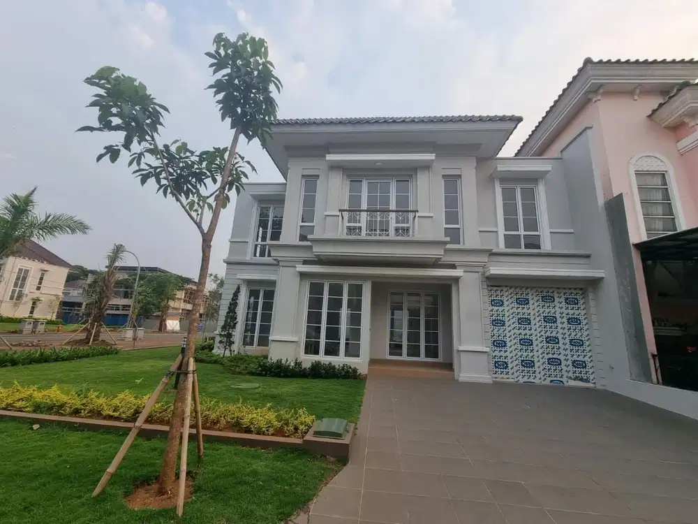 Dijual Rumah Hook/Hoek Taman Luas Di Alicante Granada Gading Serpong