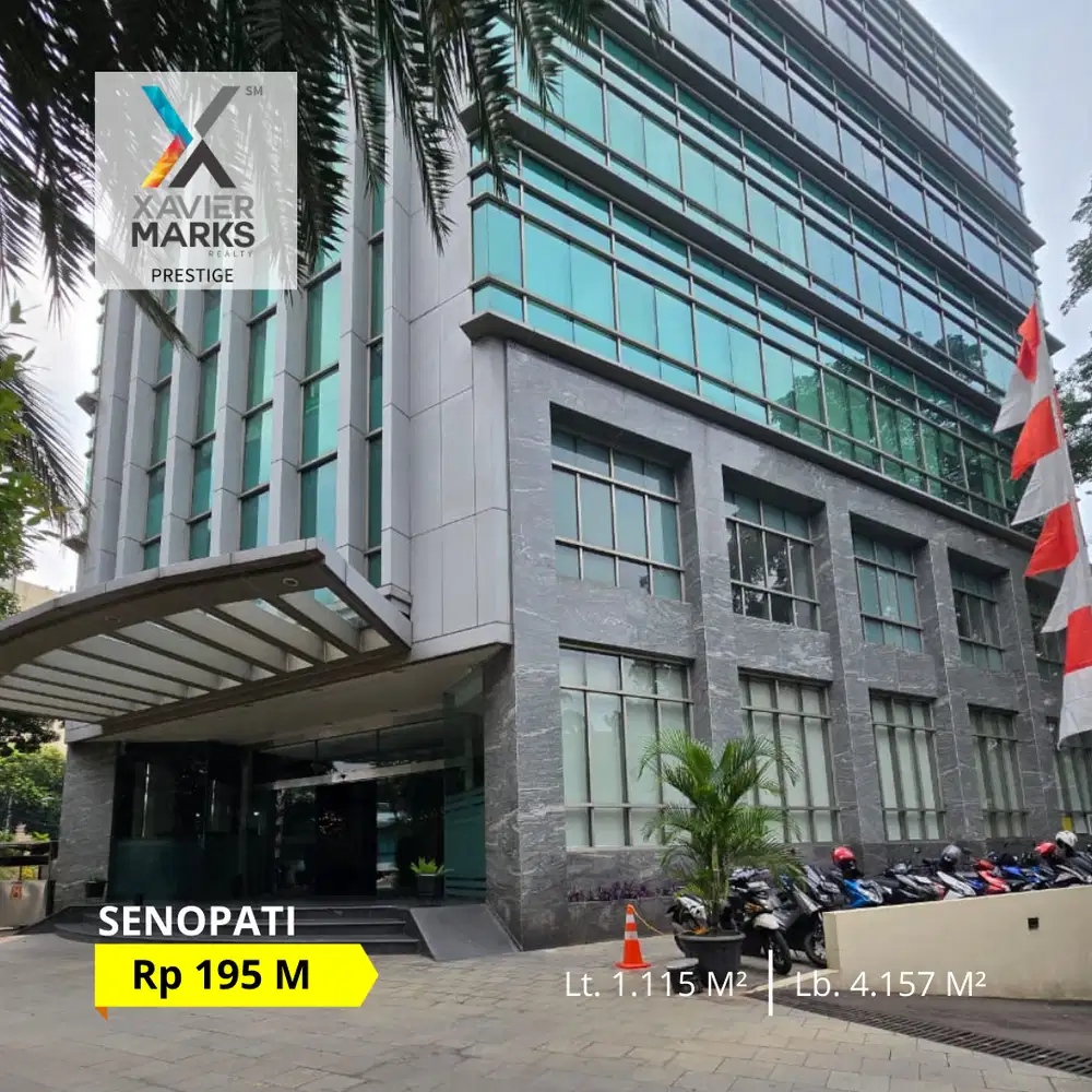 FOR SALE GEDUNG 6 LANTAI DI SENOPATI AREA KEBAYORAN BARU JAK SEL