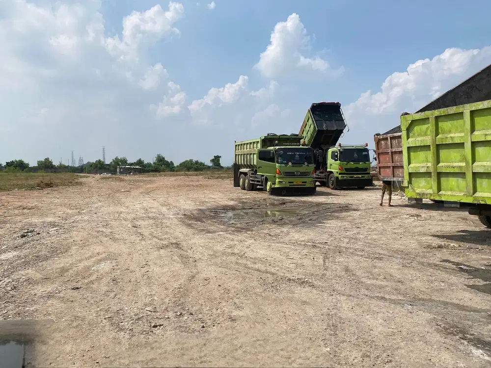 Tanah Pinggir Jalan Dermaga Kab Bekasi Kec. Tarumajaya