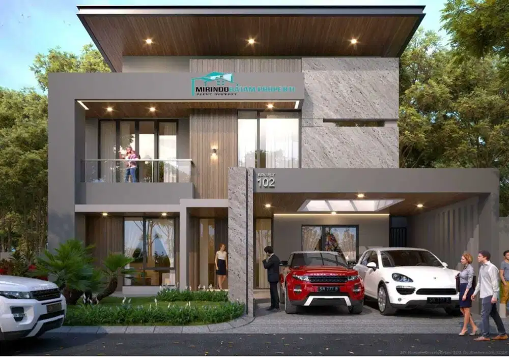 DIJUAL 4.88MILLIAR RUMAH CANTIK BEVERLY PARK HOOK BATAM CENTRE