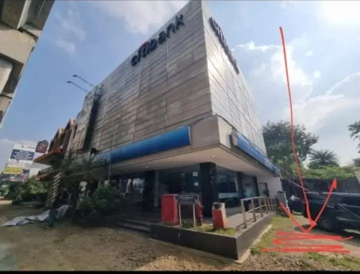 Ruko Gandeng+tanah 16x20 ex Citibank Kelapa Gading Jalan Raya