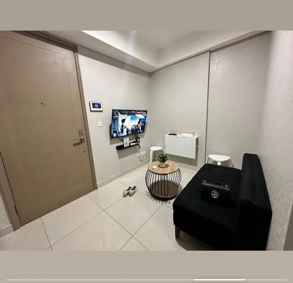 Disewakan 1BR furnished apartemen Goldcoast pik