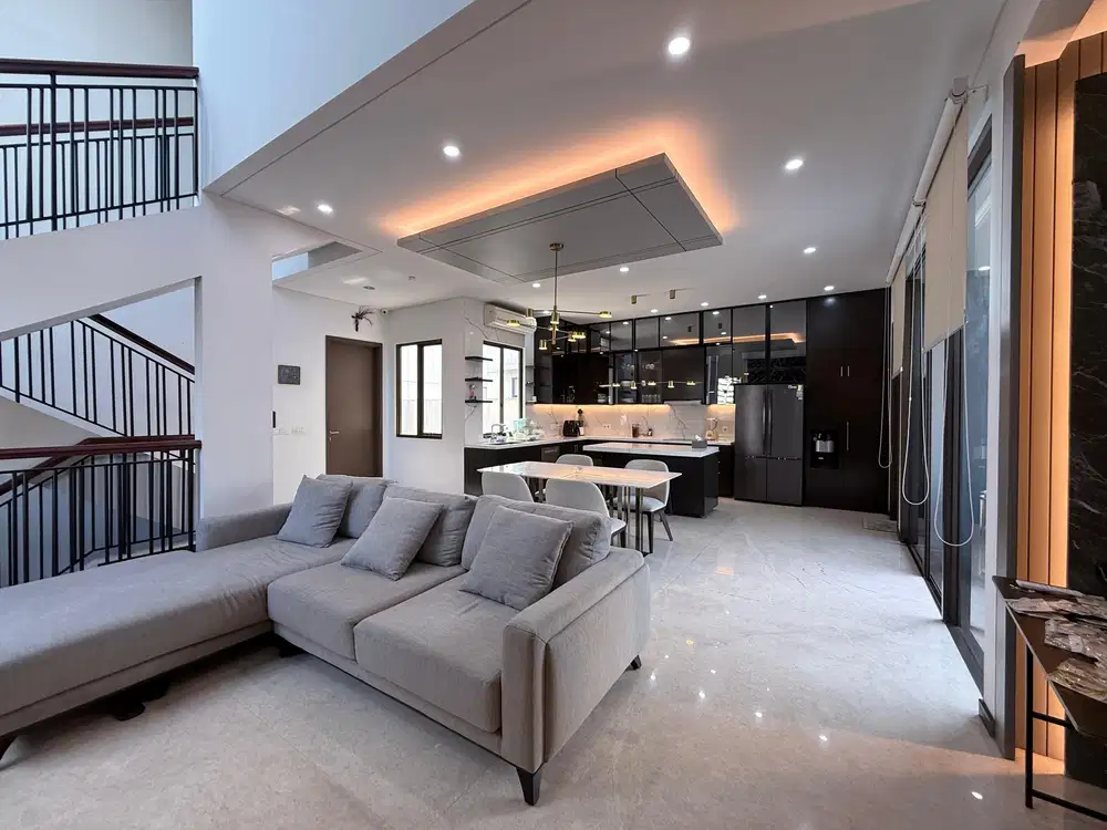 DIJUAL RUMAH FULL FURNISHED HOOK/HOEK-THE ZORA BSD CITY