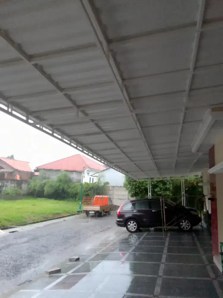 Kanopi alderon dobel layar