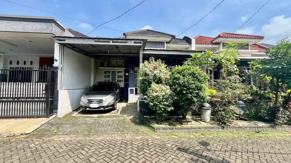 Rumah Luas 1 Lantai 10 Menit ke RSUD Cibinong SHM Hadap Timur J-37116