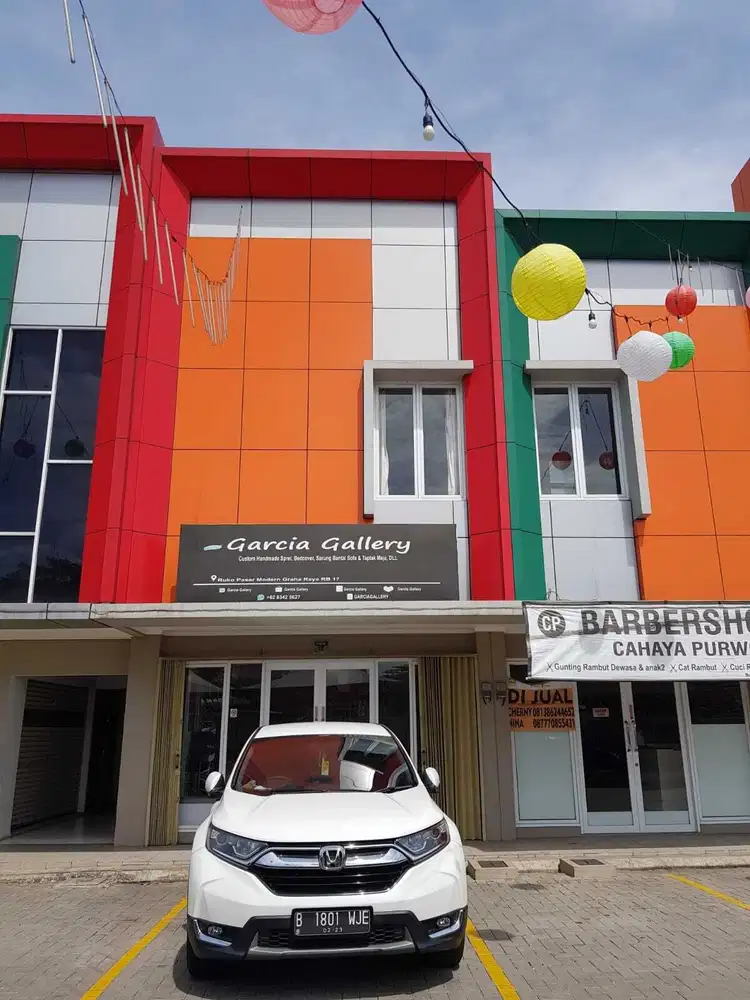 Disewakan Ruko 2 Lantai di Pasar Modern Graha Raya Tangerang