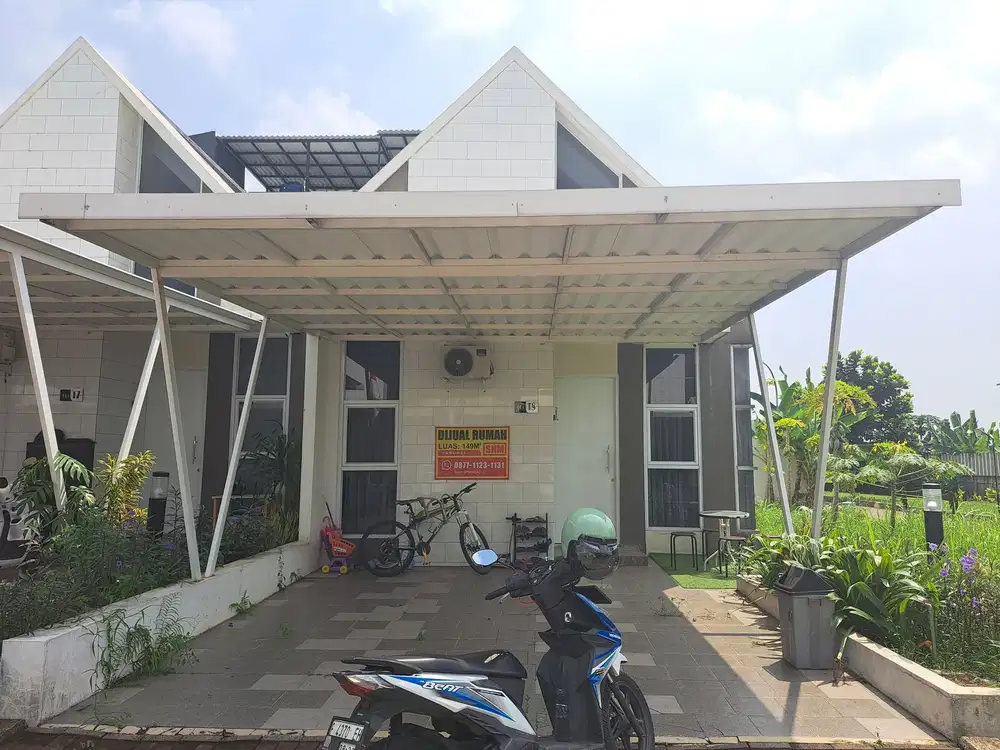 Rumah Luas SHM di Bogor 10 menit ke Stasiun Cilebut Siap KPR J-37163