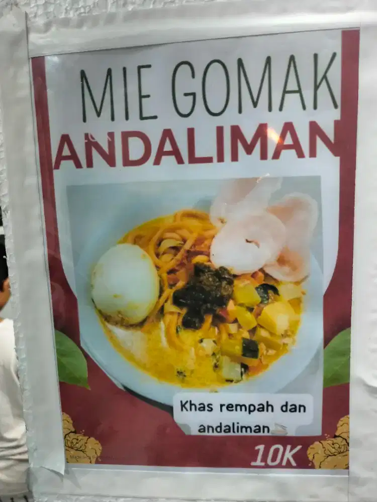 mie gomak andaliman
