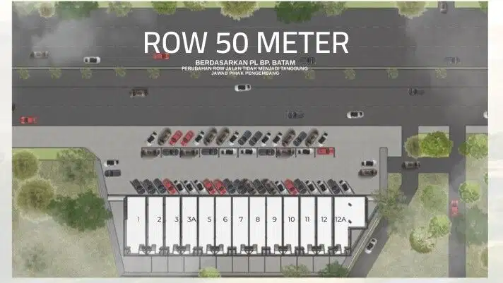 A283 JUAL RUKO BARU KOTA BATAM, SURAT LENGKAP, TYPE STANDART, 3 LANTAI