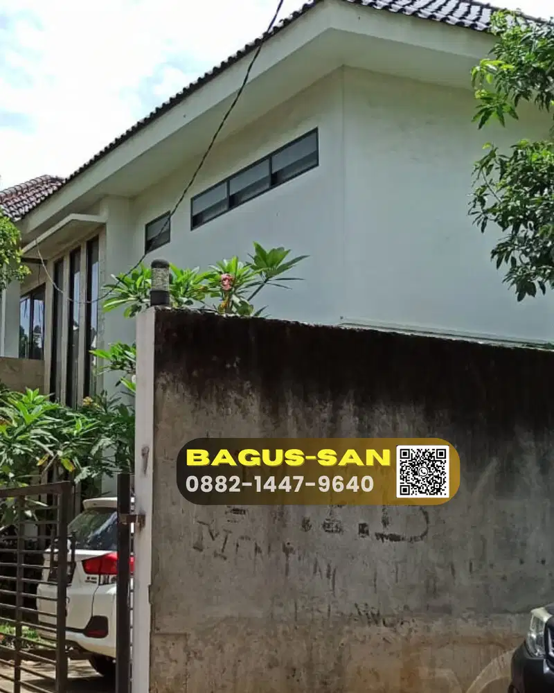 Jual Rumah Hook Mewah Asri Luas 460 M2 Dekat Stasiun Pd Ranji Bintaro