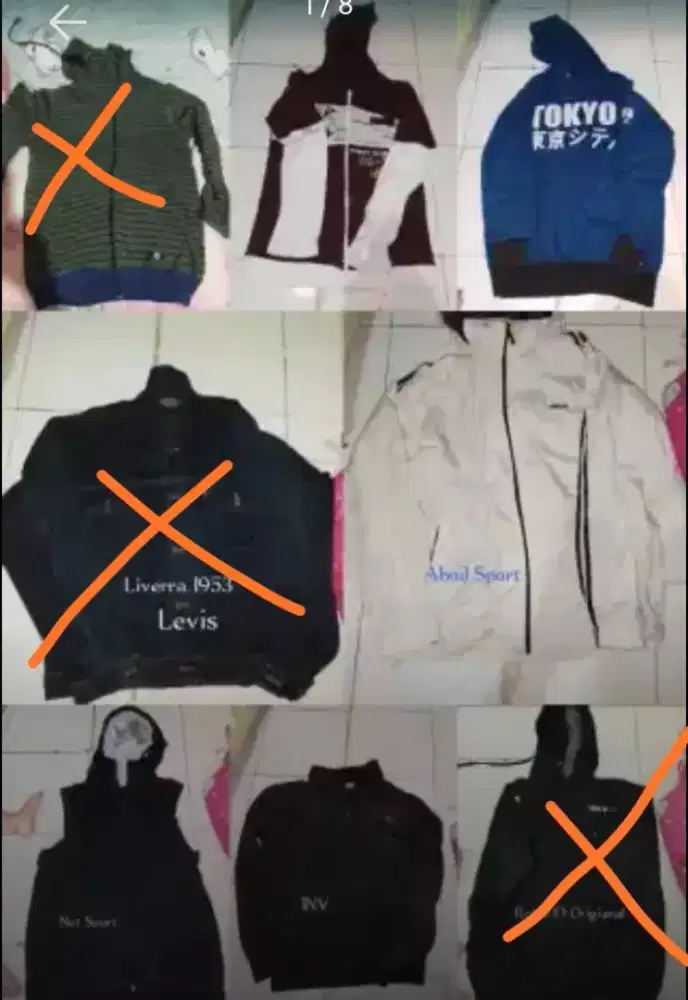 Jaket pria sperti baru