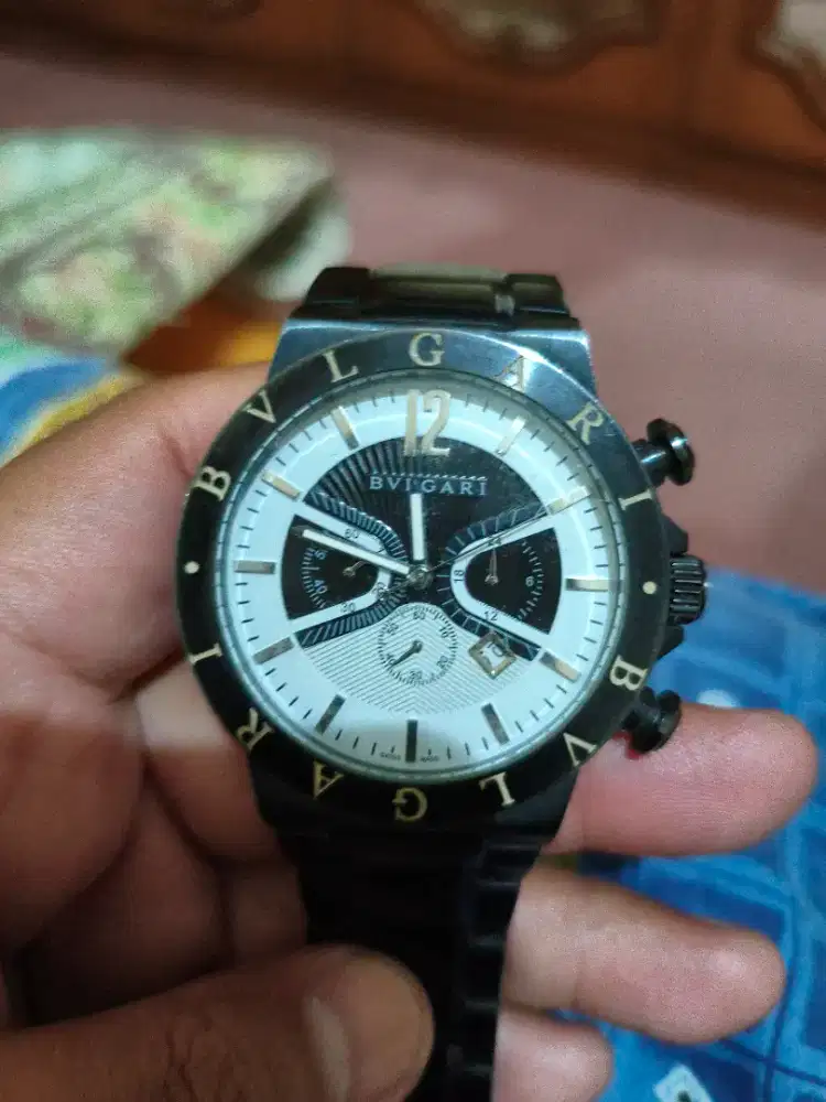 Jam tangan Pria Bulgari Original