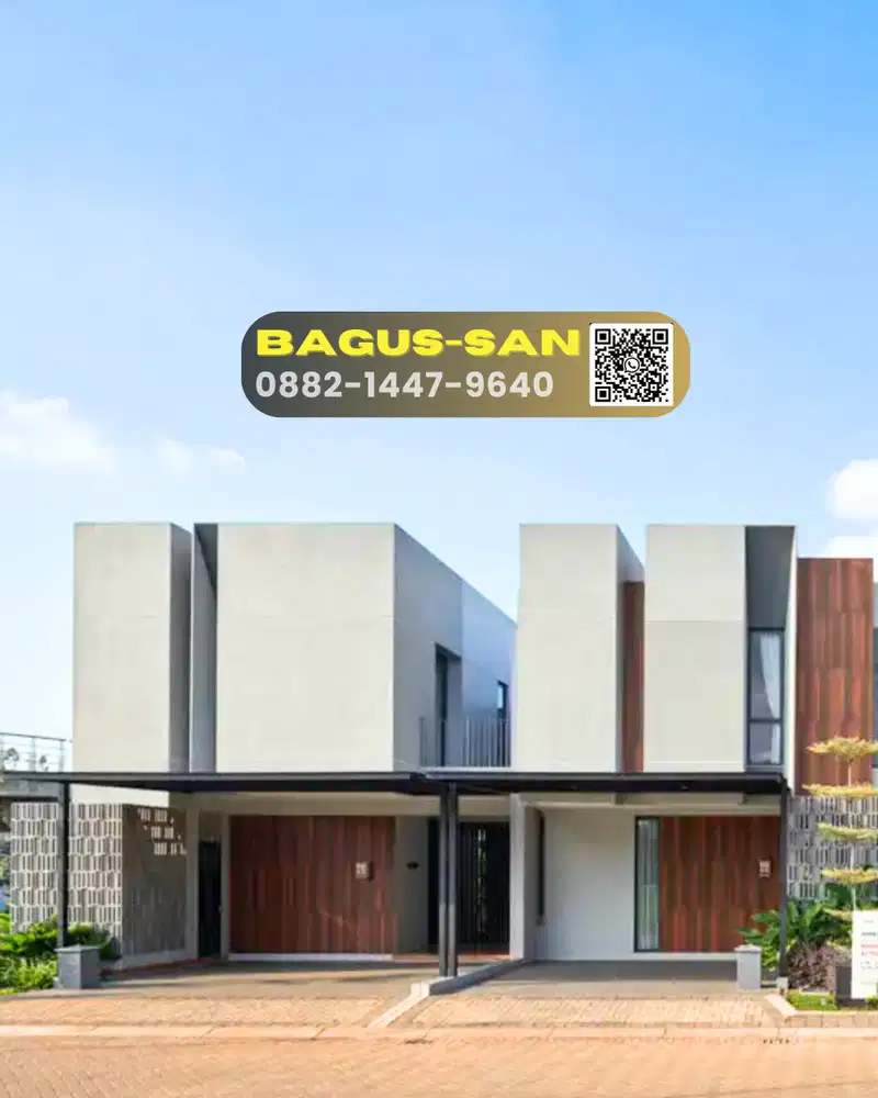 Dijual Rumah 2 LT Modern Minimalis di Discovery Bintaro Sektor 9
