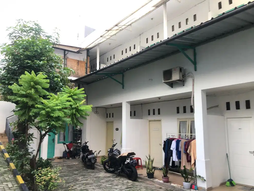 Jual Rumah Kontrakan 8 pintu yg luas Dkt Kampus UIN 2 Cirendeu Tangsel