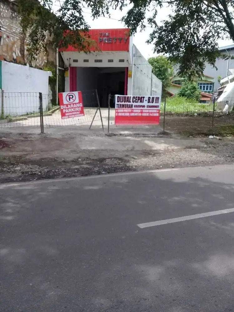 Ruko, Rumah, Tanah Seberang Showroom Honda Perdana Soreang LT 1.095 m2