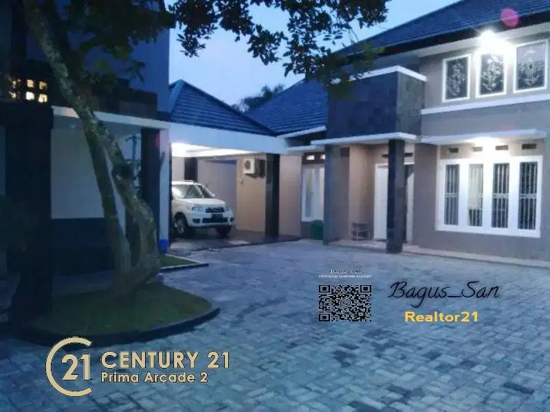 Jual Rumah  Luas Nyaman Semi Furnish Samping Gerbang Tol Exit Bintaro
