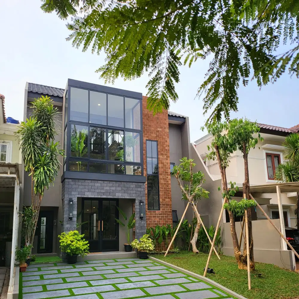 Rumah BSD city furnish cantik