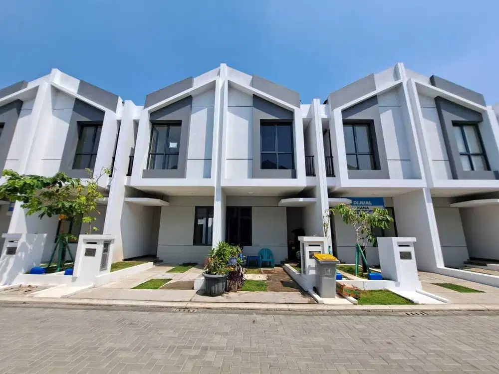 Dijual Rumah Cantik 2 Lantai Cluster Kana Kota Harapan Indah , Bekasi