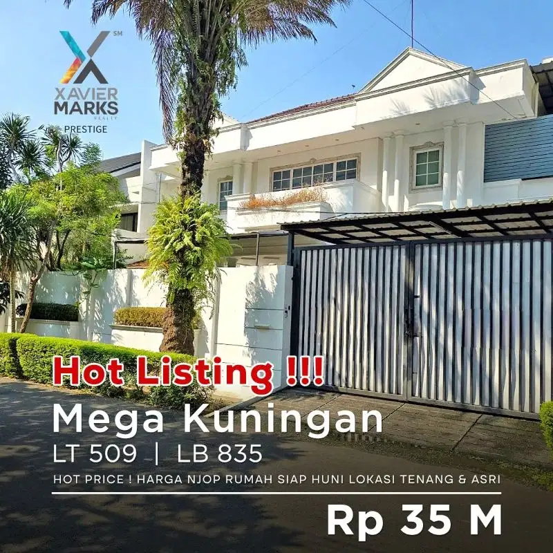 DIJUAL RUMAH HARGA NJOP DI MEGA KUNINGAN JAK SEL