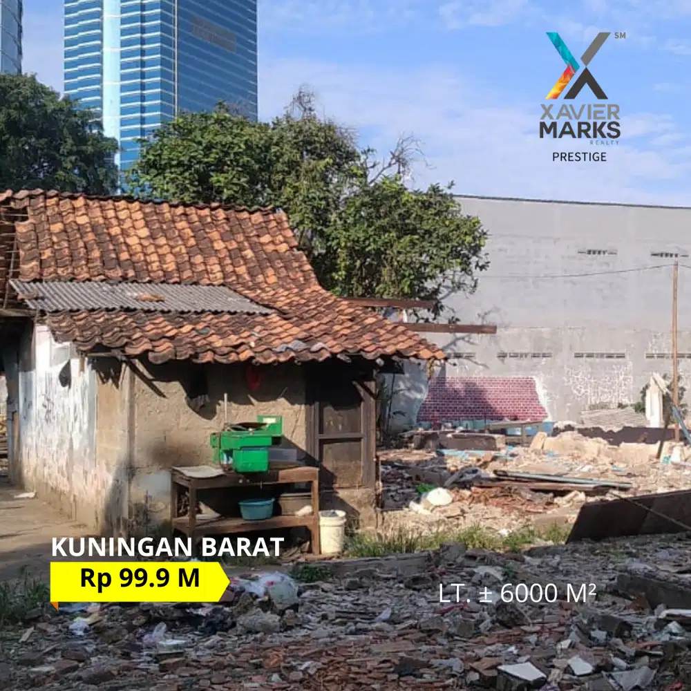 BEST PRICE & LOCATION! DIJUAL TANAH KOSONG SIAP BANGUN KUNINGAN BARAT