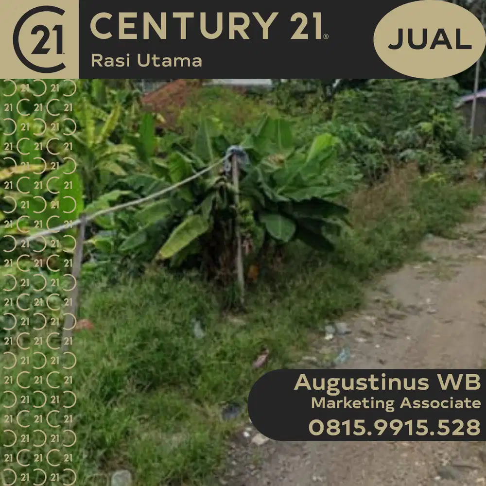 Dijual Tanah Di Jl Raya Radar Auri Cibubur Jakarta Timur Di Bawah NJOP